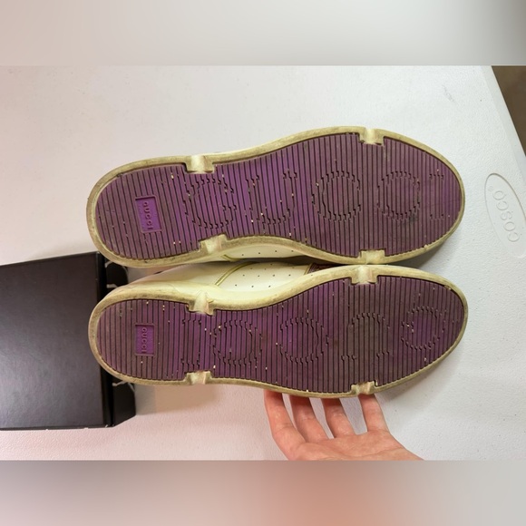 Gucci snake and leather sneakers. "5th Ave Edition"
Sz 9.5 G / / US 10.5 Exotic - Picture 6 of 13